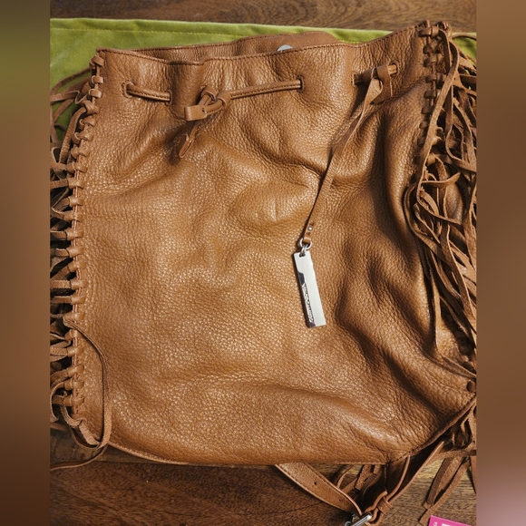 Vince Camuto Sunni Fringe Backpack - Picture 5 of 10